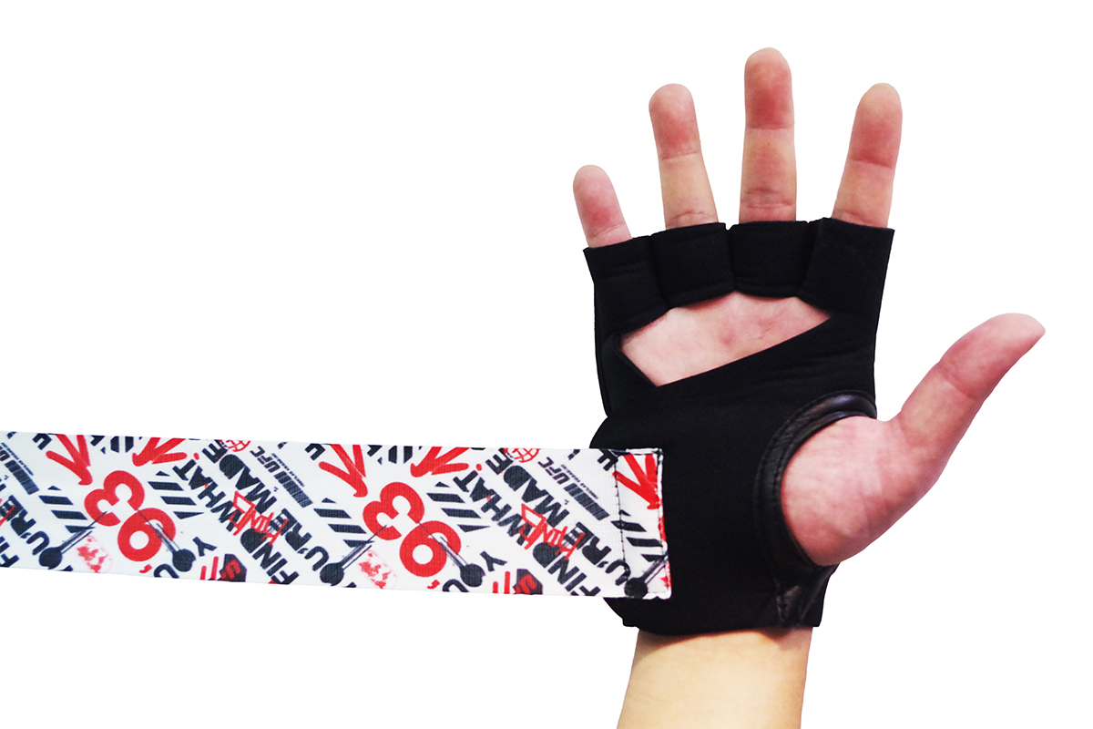 Гелевые бинты UFC Gel Glove Wraps RD/WH, L/XL — изображение 4
