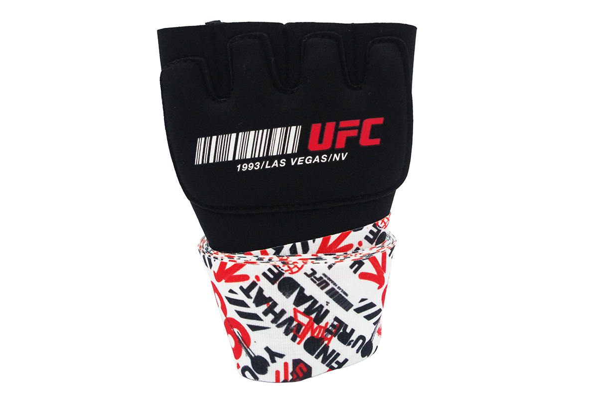 Гелевые бинты UFC Gel Glove Wraps RD/WH, L/XL — изображение 7
