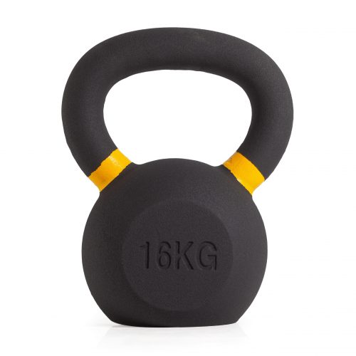 Гиря чугунная с цветным кольцом 16 кг (модель: К-3) VictoryFit VF-KCR160
