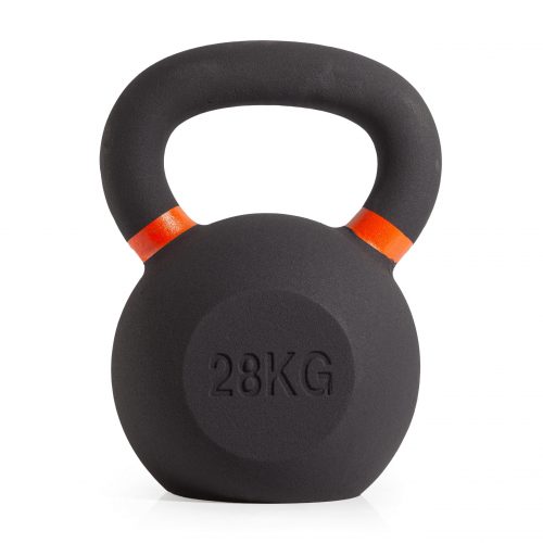 Гиря чугунная с цветным кольцом 28 кг (модель: К-3) VictoryFit VF-KCR280