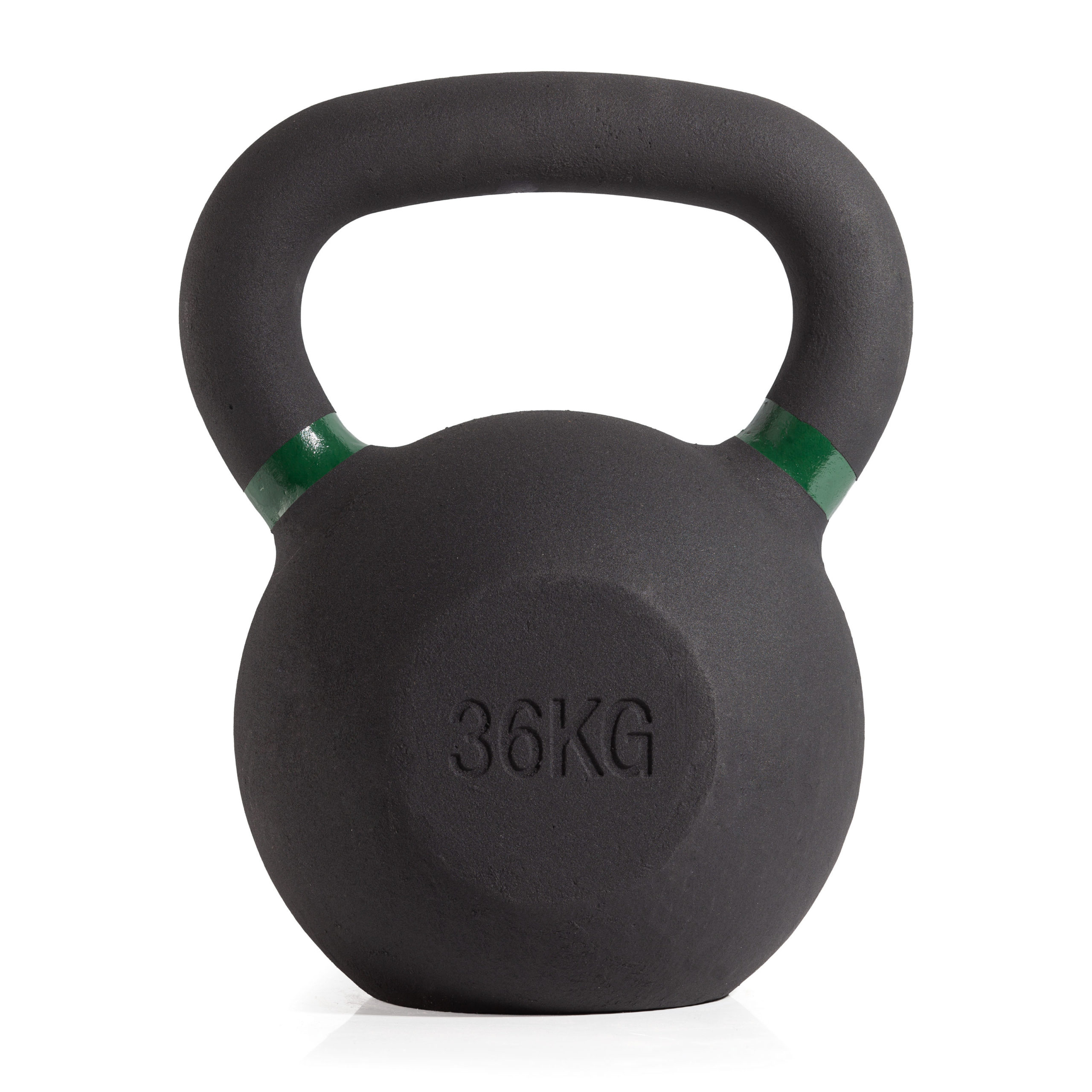 Гиря чугунная с цветным кольцом 36 кг (модель: К-3) VictoryFit VF-KCR360